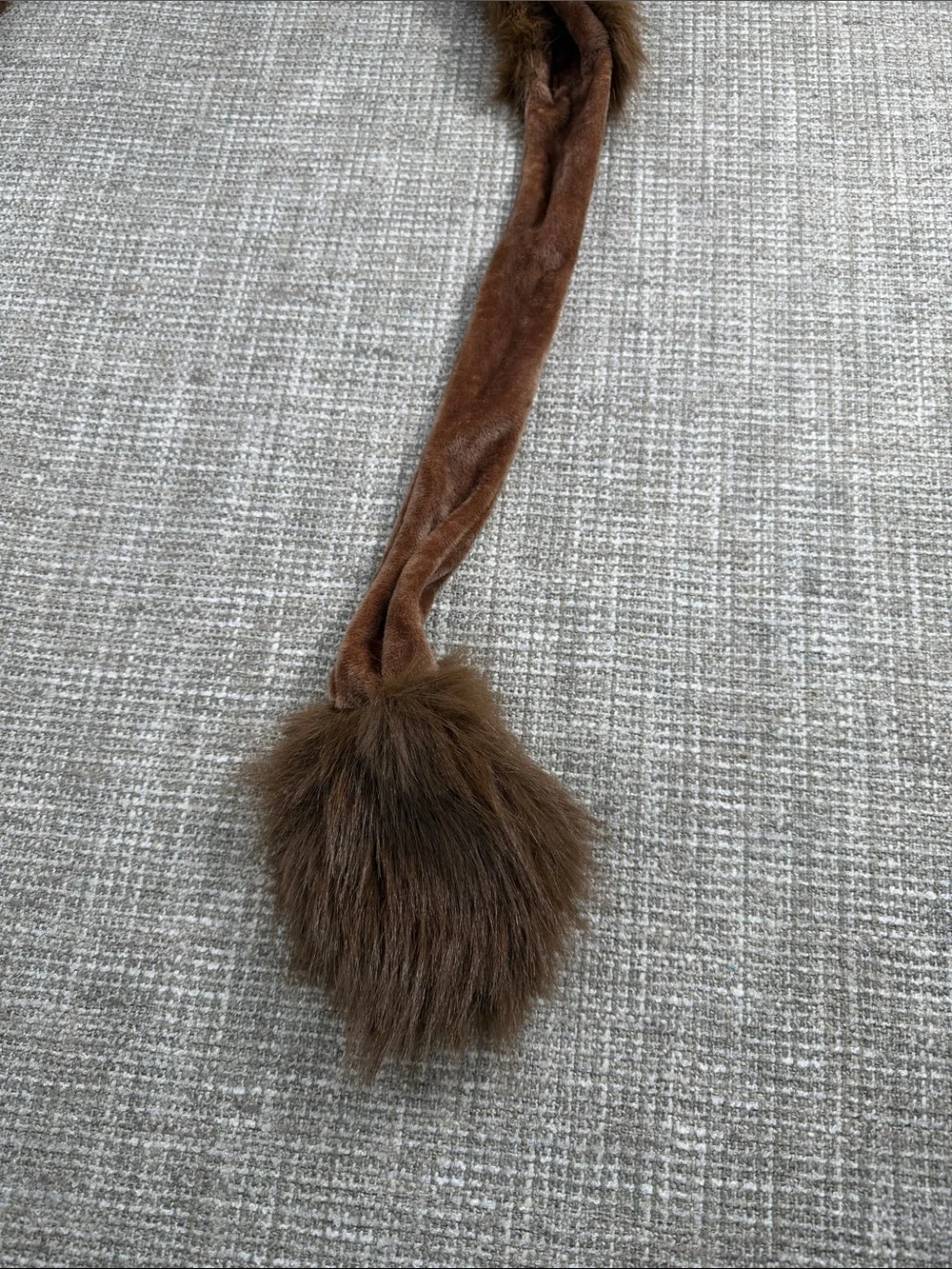 Kids Brown Deer Antler Hat Costume Hood